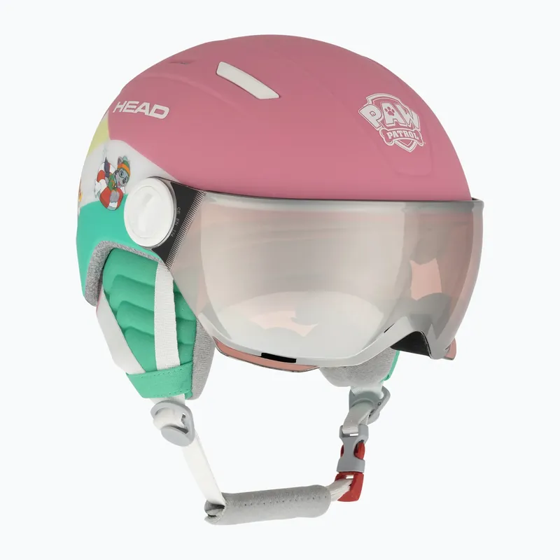 Víkendová Akce Dětská lyžařská helma HEAD Maja Visor Paw pink