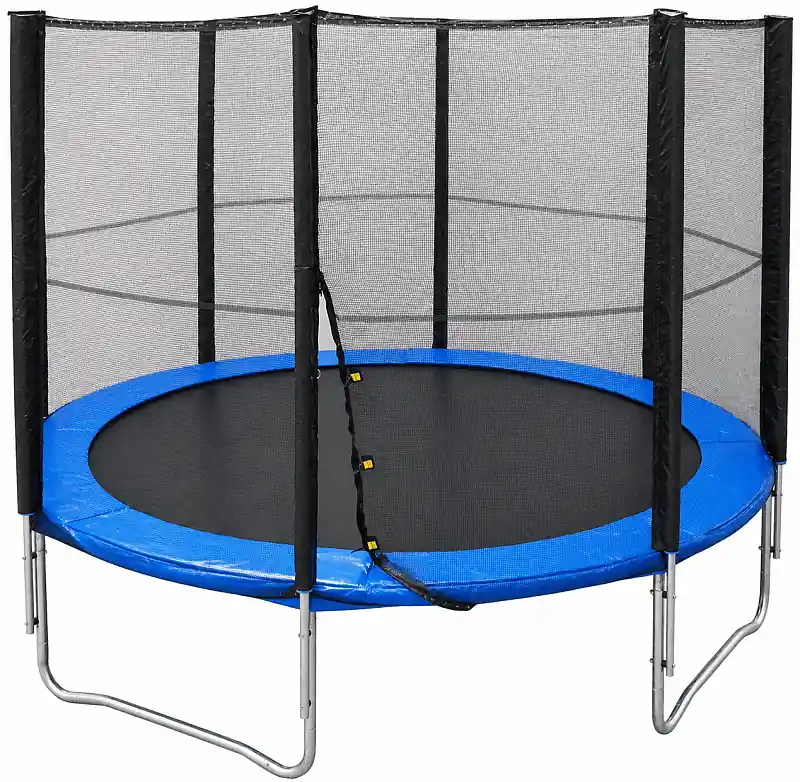 Trampolína 305 cm, 3 W-nohy, sada s ochrannou sítí Tovární Cena