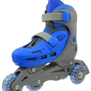 Jen Po Omezenou Doba Kolečkové brusle TRISKATE BASIC, šedo-modré