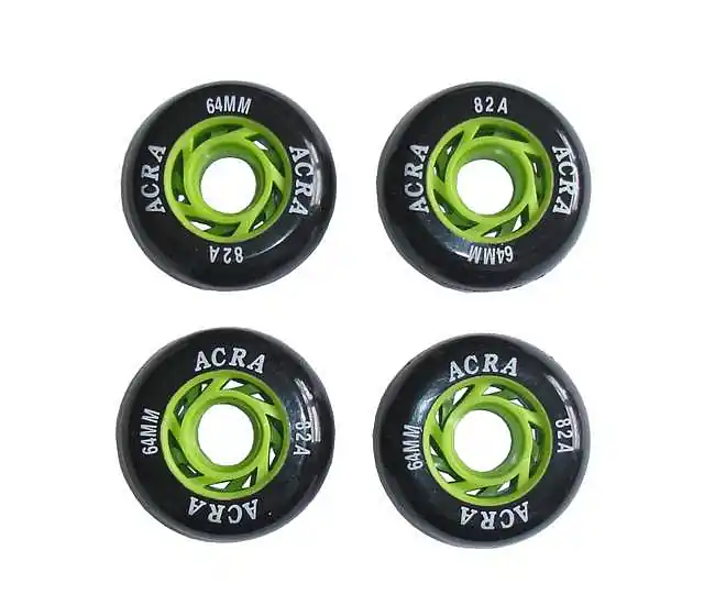 Super Cena Náhradní kolečka k inline bruslím 64 x 24 mm CS05