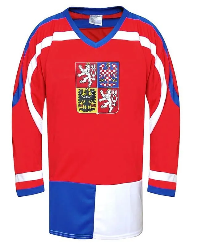 Ihned K Objednání Hokejový dres ČR 1, červený