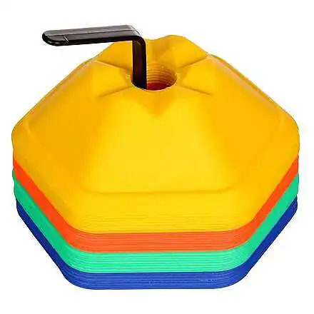 Bezpečná Platba Hex Marker 2in mety sada 4x8 ks mix barev
