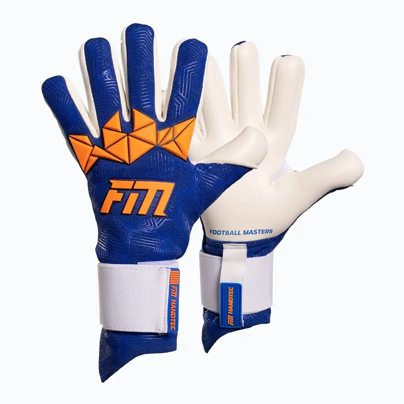 Brankářské rukavice Football Masters Varis X PRO blue/orange Přímo Od Výrobce
