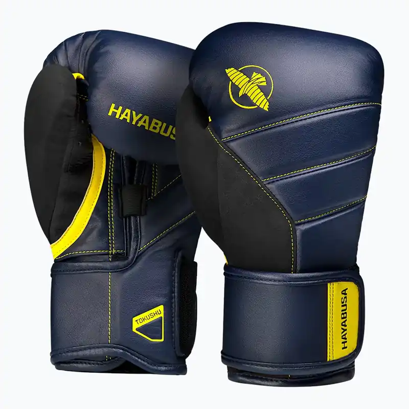Cenový Hit Boxerské rukavice Hayabusa T3 navy/yellow