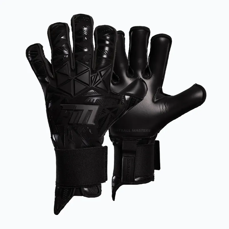 Brankářské rukavice Football Masters Invictus X PRO black Výhodná Nabídka