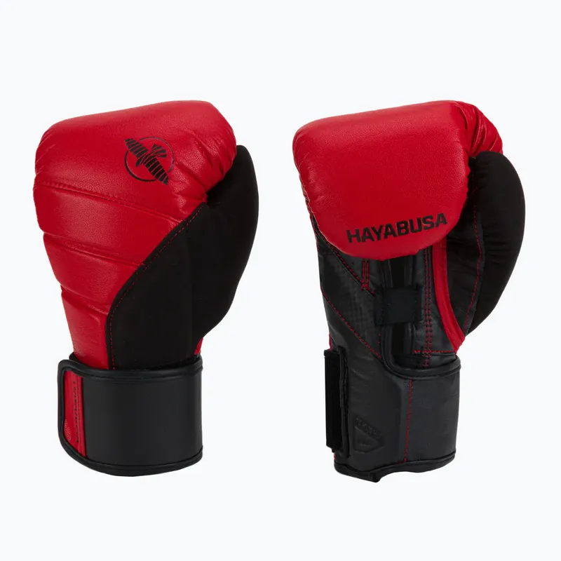 Hayabusa T3 červeno-černé boxerské rukavice T310G Omezená Nabídka