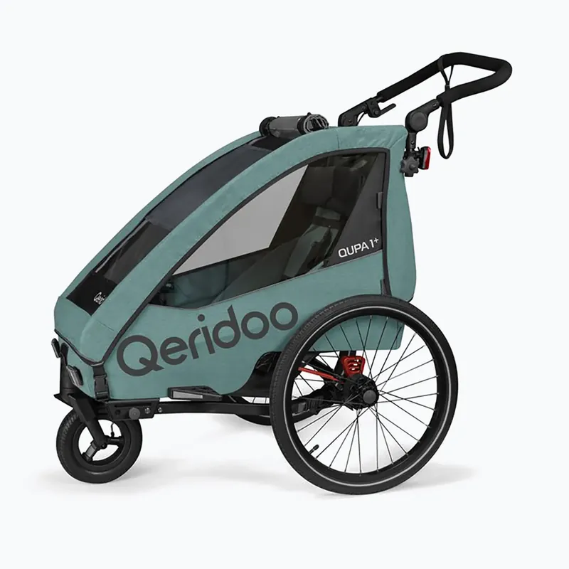 Nízká Cena Cyklistický přívěs Qeridoo Qupa 1 mineral blue