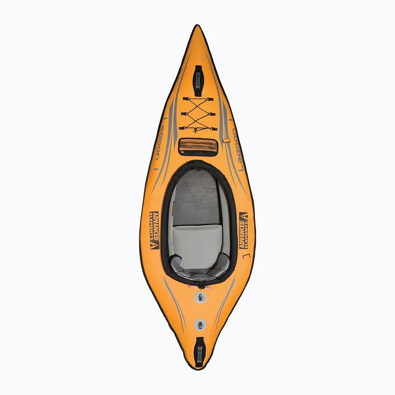 Nafukovací kajak pro 1 osobu Advanced Elements Lagoon 1 TM with Pump 254 cm orange/gray Novinka Bezpečná Platba
