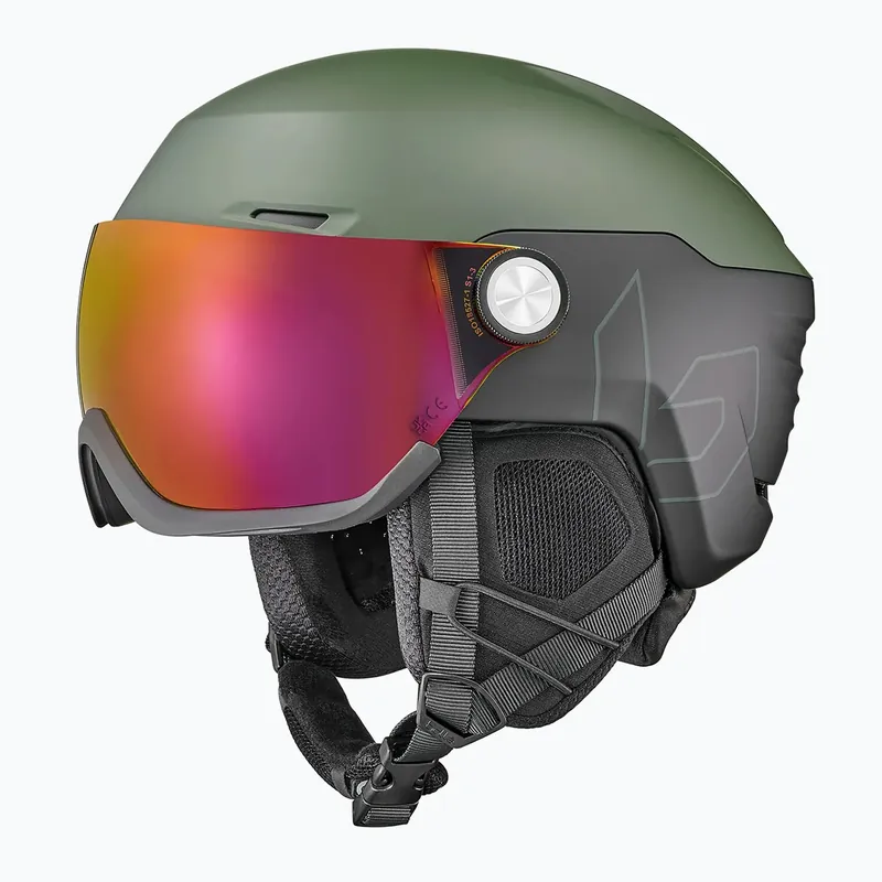 Lyžařská helma Bollé V-Ryft Pure sun forest matte/photochromic red Kup Teď