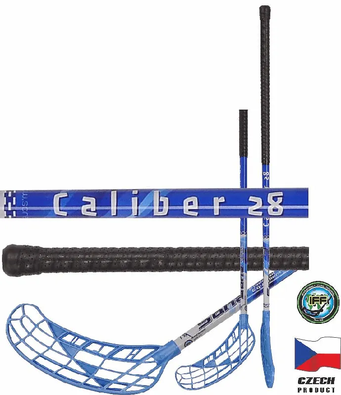 Florbalová hůl CALIBER 950 FLEX 28 levá - modrá, Pravá Oblíbený