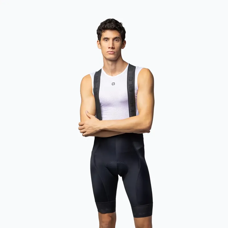 Pánské cyklistické šortky Alé Strada 2.0 Bibshorts black Cenový Hit