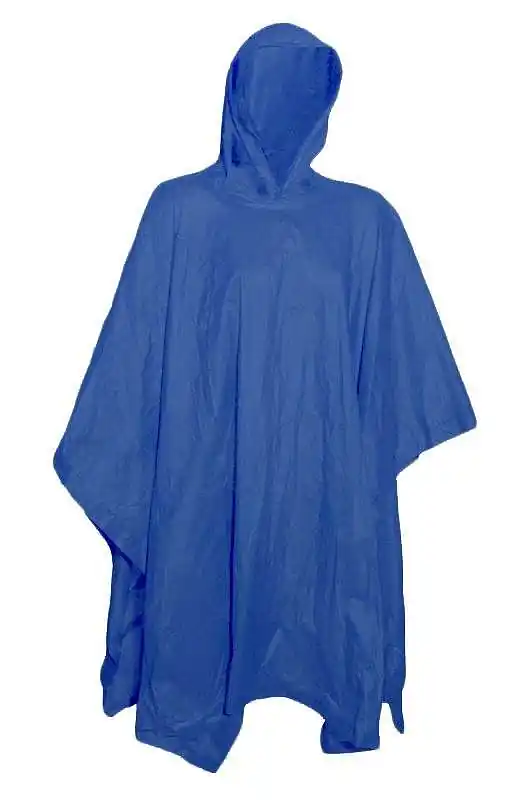 Speciální Cena Pláštěnka PONČO EXTRA SILNÉ PVC 0078 - modrá, univerzální
