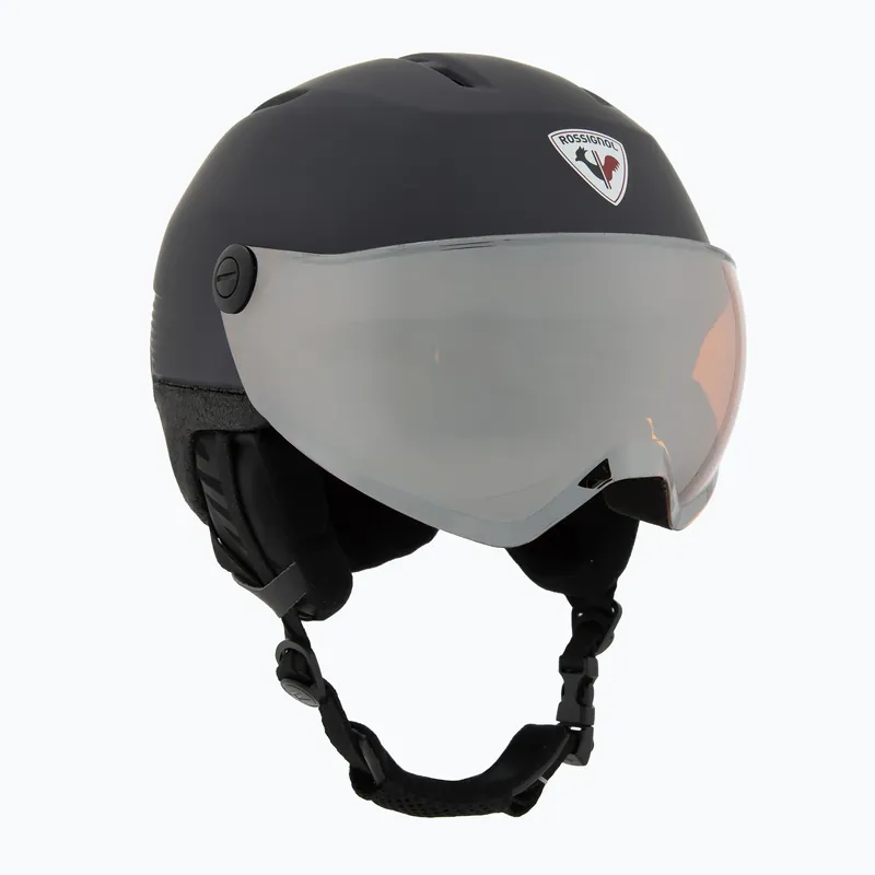 Lyžařská helma Rossignol Fit Visor Impacts strato/orange silver Top Prodej