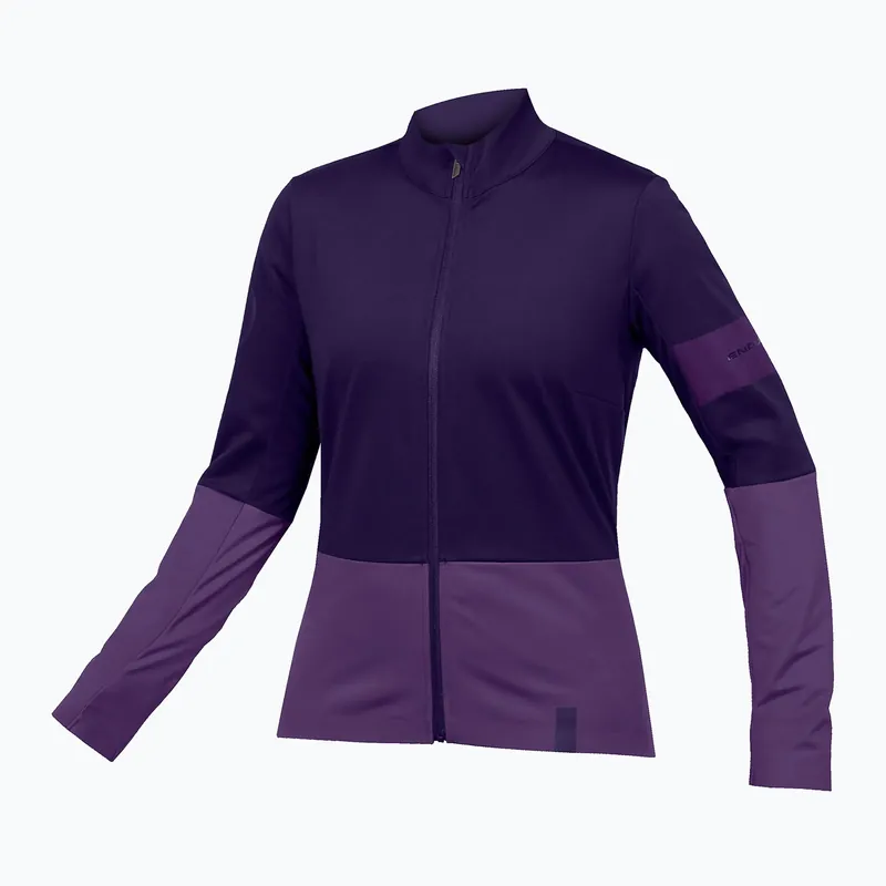 Cenová Bomba Dámská cyklistická mikina Endura FS260 Jetstream bramble