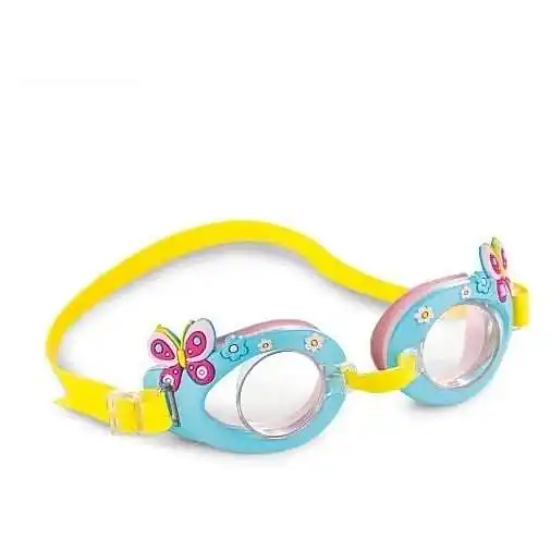 Dětské plavecké brýlé INTEX 55610 FUN - žlutá/modrá Cenový Hit
