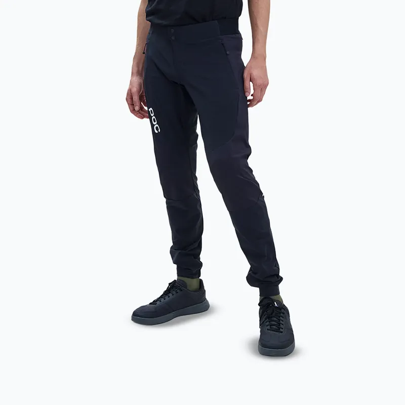 Časově Omezené Pánské cyklistické kalhoty POC Rhythm Resistance uranium black
