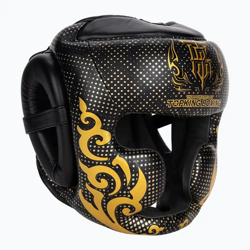 Výprodej Boxerská helma Top King Kanok black