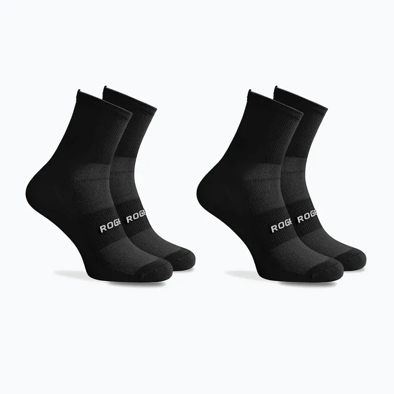 Dokud Zásoby Vydrží Cyklistické ponožky Rogelli Essential 2 páry black