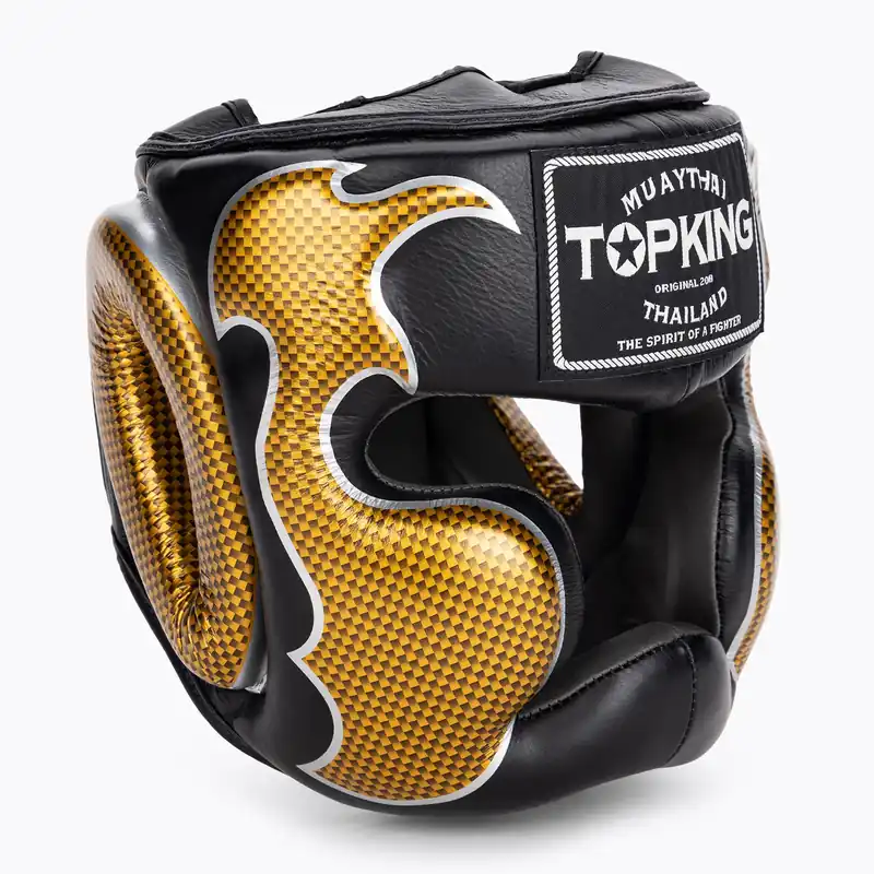 Boxerská helma Top King Empower black/gold Cenově Výhodný