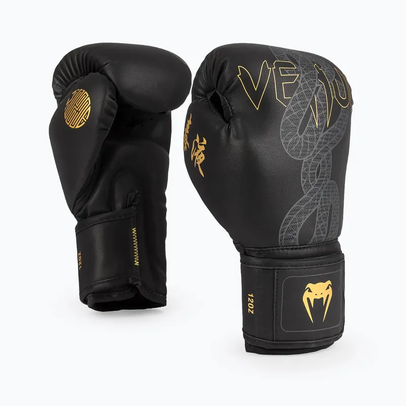 Speciální Cena Boxerské rukavice Venum Serpenti Boxing black/silver/gold
