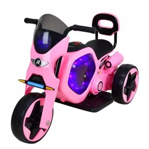 Značkový Elektrická dětská trojkolka RACCEWAY®, růžová