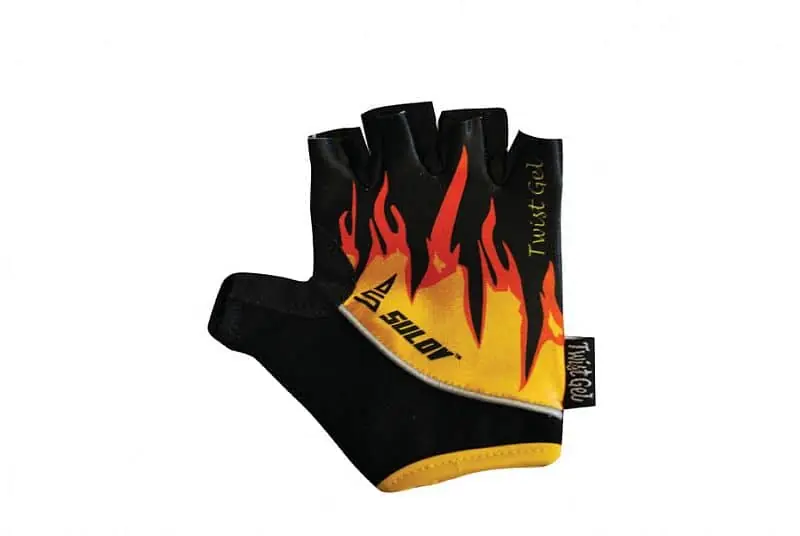 Cyklorukavice SULOV® TWIST GEL, fire Akční Nabídka