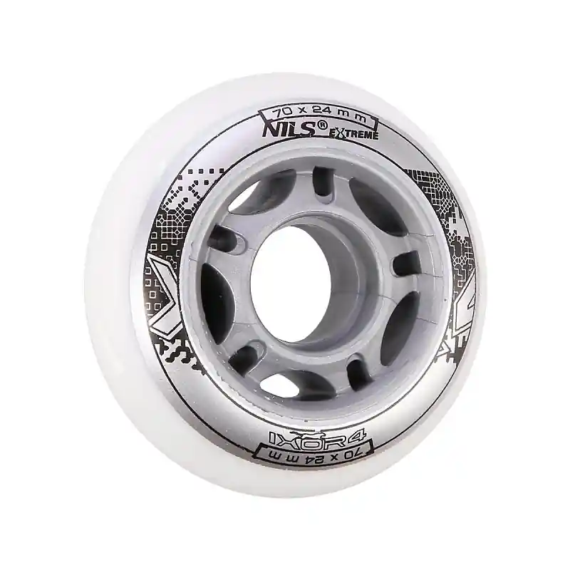 KOLEČKA NILS EXTREME PU 70x24 BÍLÉ (4KS) Ověřený