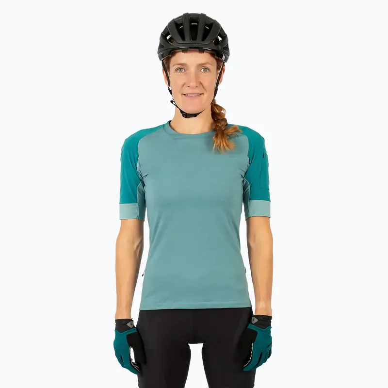 Must-Have Dámský cyklistický dres Endura GV500 S/S spruce green