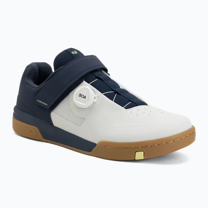 Víkendová Akce Cyklistické boty na platformy Crankbrothers Stamp Boa navy grey/gum outsole