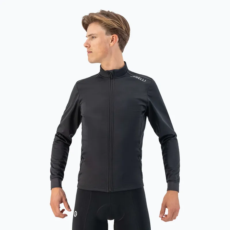 Omezená Nabídka Pánská cyklistická bunda Rogelli Pesaro 2.0 black