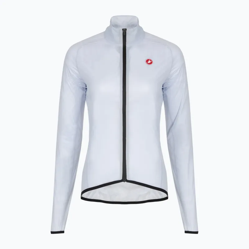 Dámská cyklistická bunda Castelli Squall Shell W silver grey/black Vysoce Kvalitní