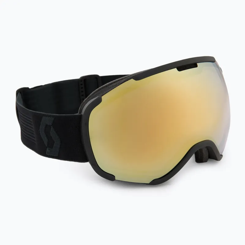 Lyžařské brýle SCOTT Faze II LS mineral black/light sensitive bronze chrome Výprodej