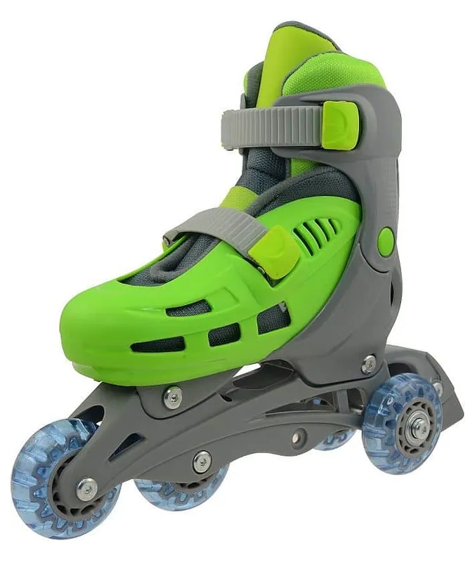 Kolečkové brusle TRISKATE BASIC, zelené Rychlé Dodání