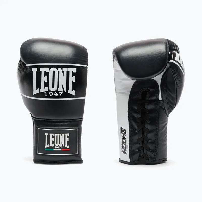 Novinka Boxerské rukavice LEONE 1947 Shock Pro black