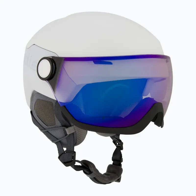 Lyžařská helma Bollé V-Ryft Pure pearl matte/photochromic blue Akční Cena