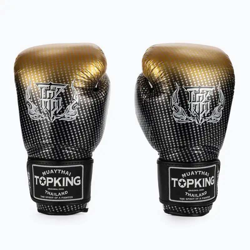 Tovární Cena Boxerské rukavice Top King Muay Thai Super Star Air gold