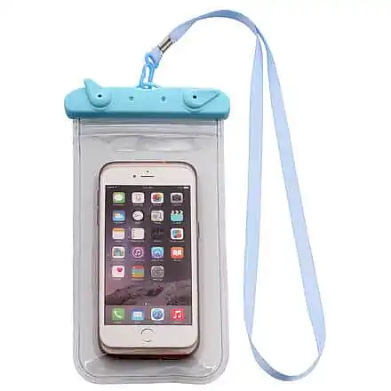 Víkendová Akce Travel pouzdro na telefon modrá