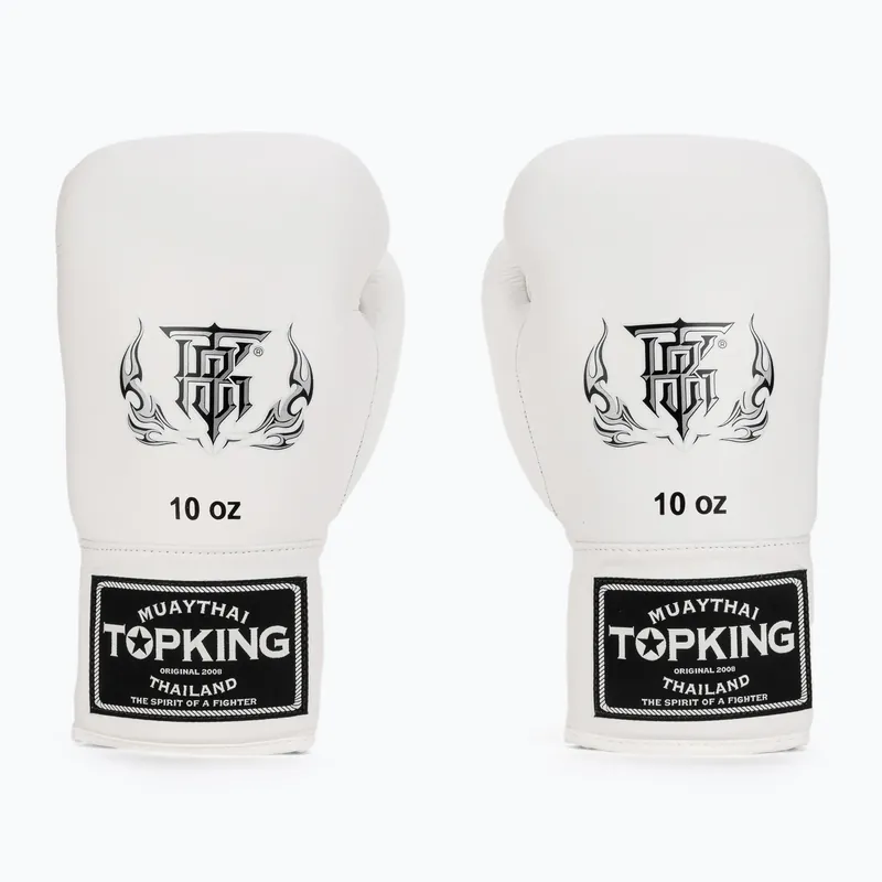 Akční Nabídka Boxerské rukavice Top King Muay Thai Pro white