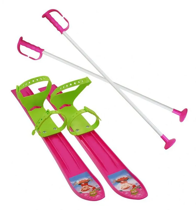 Víkendová Akce Lyže dětské SULOV® 60cm, růžové