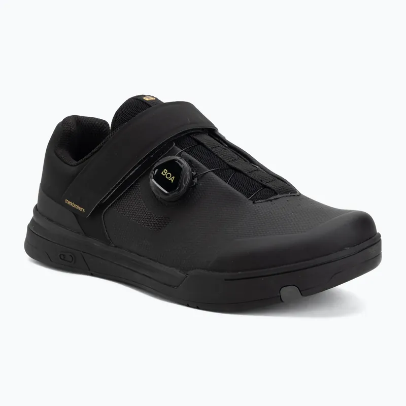 Ihned K Objednání Cyklistické boty MTB Crankbrothers Mallet BOA black/gold/black outsole