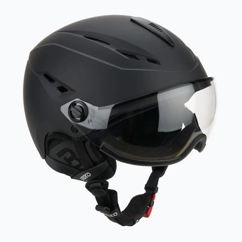 Autentický Lyžařská helma Briko Elio Visor Photo matt black