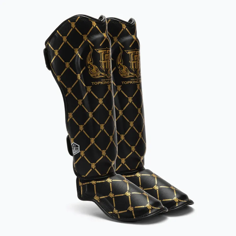 Chrániče holenní kosti a chodidla Top King Chain black/gold Odeslání Ihned