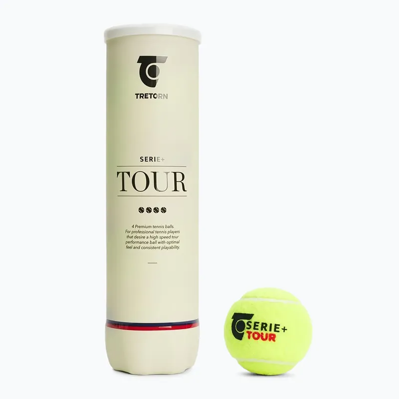 Tenisové míčky Tretorn Serie+ Tour 18 x 4ks. Výhodná Nabídka
