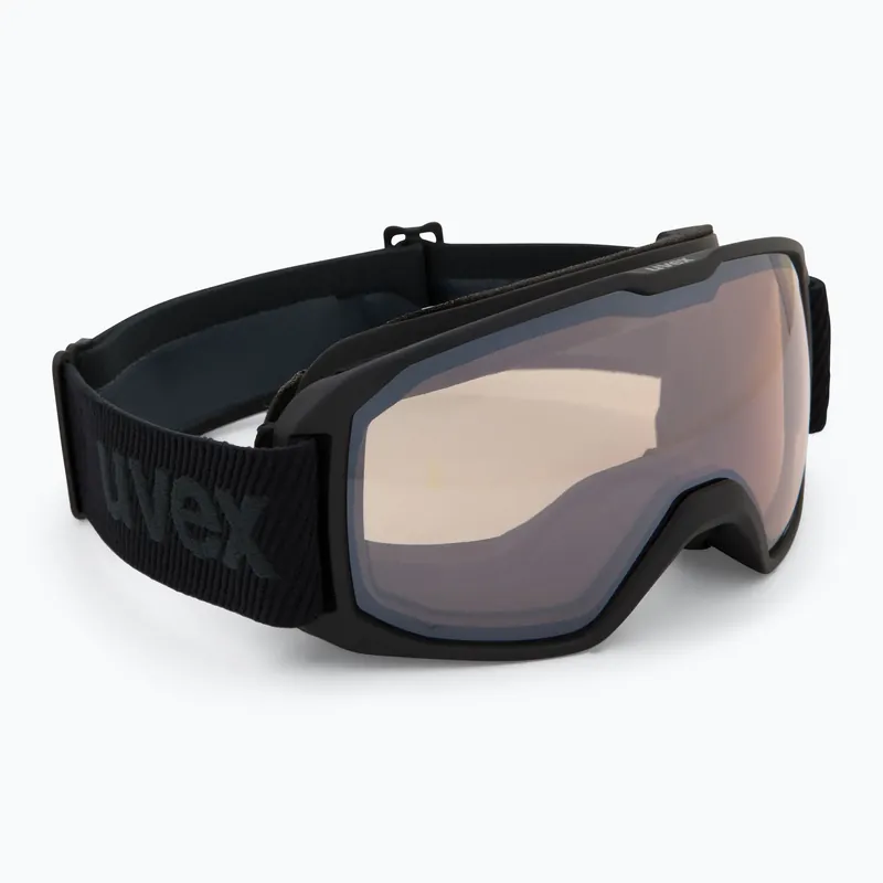 Must-Have Lyžařské brýle UVEX Xcitd V black matt/mirror silver clear