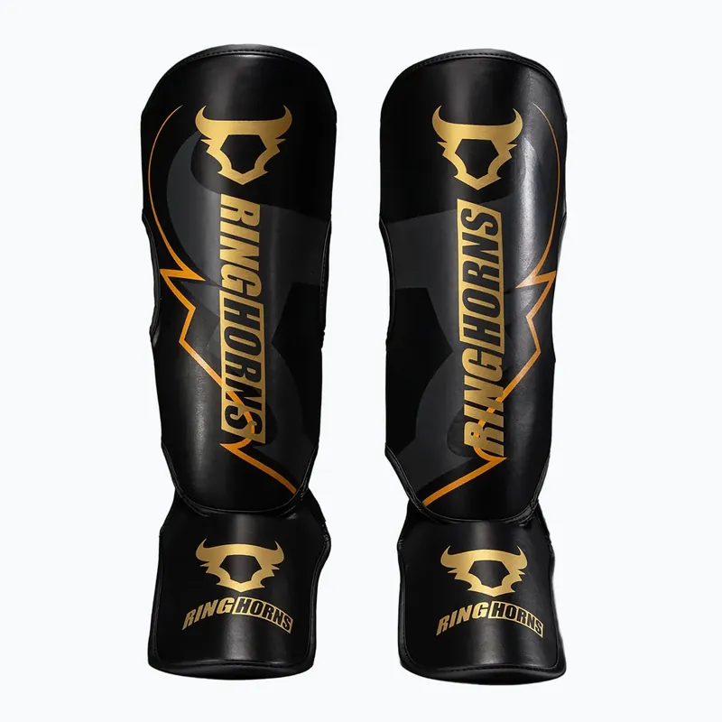 Autentický Chrániče holení a chodidel Venum Ringhorns Charger Shin black/gold