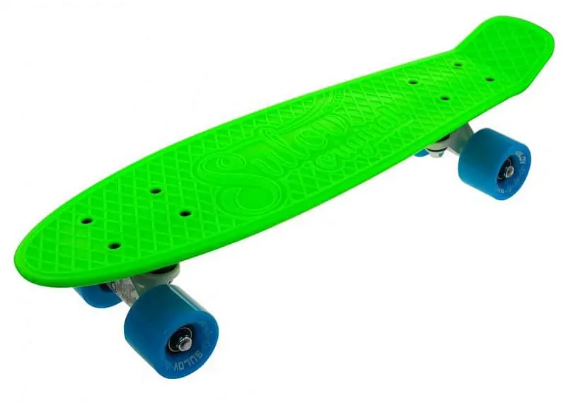 Omezená Nabídka Penny board 22" SULOV® NEON SPEEDWAY zeleno-modrý