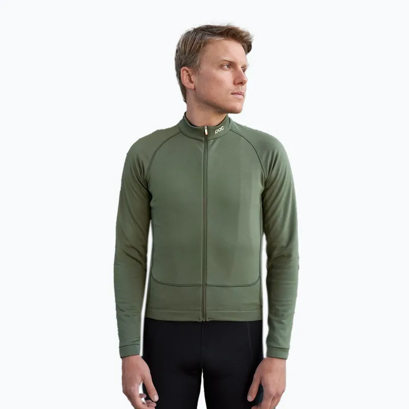 Časově Omezené Pánská cyklistická bunda POC Thermal epidote green