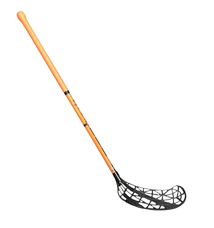 Florbal hůl WARRIOR IFF 85 CM - oranžová, Levá Top Prodej