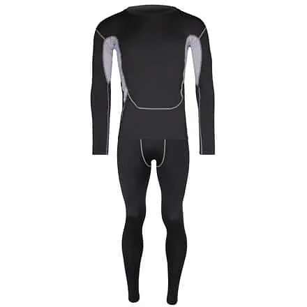 Must-Have Thick Warm fitness set šedá