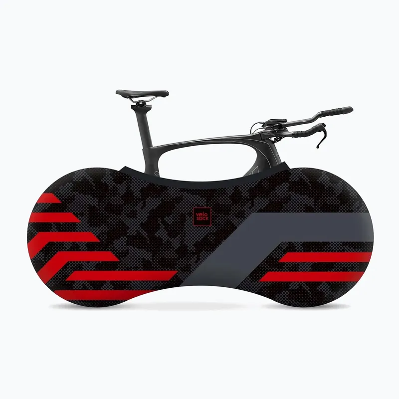 Must-Have Cyklistický obal na kola VELOSOCK Red Lines